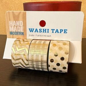 Washi Tape Set - 3 rolls in 1